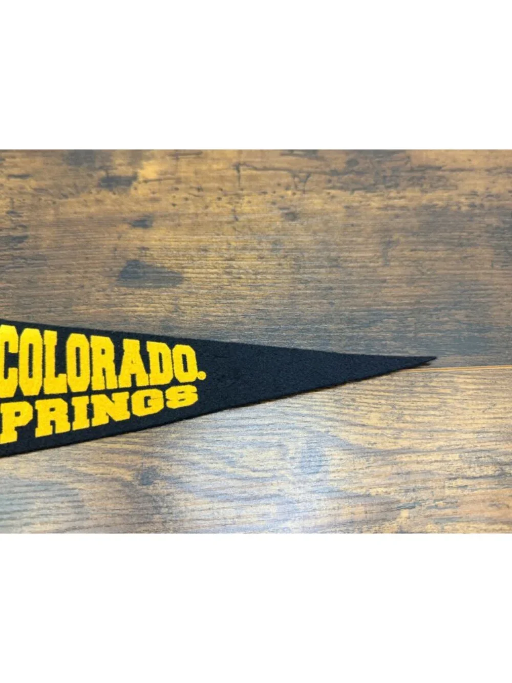 University Of Colorado Colorado Springs Pennant Vintage Collegiate Memorabilia